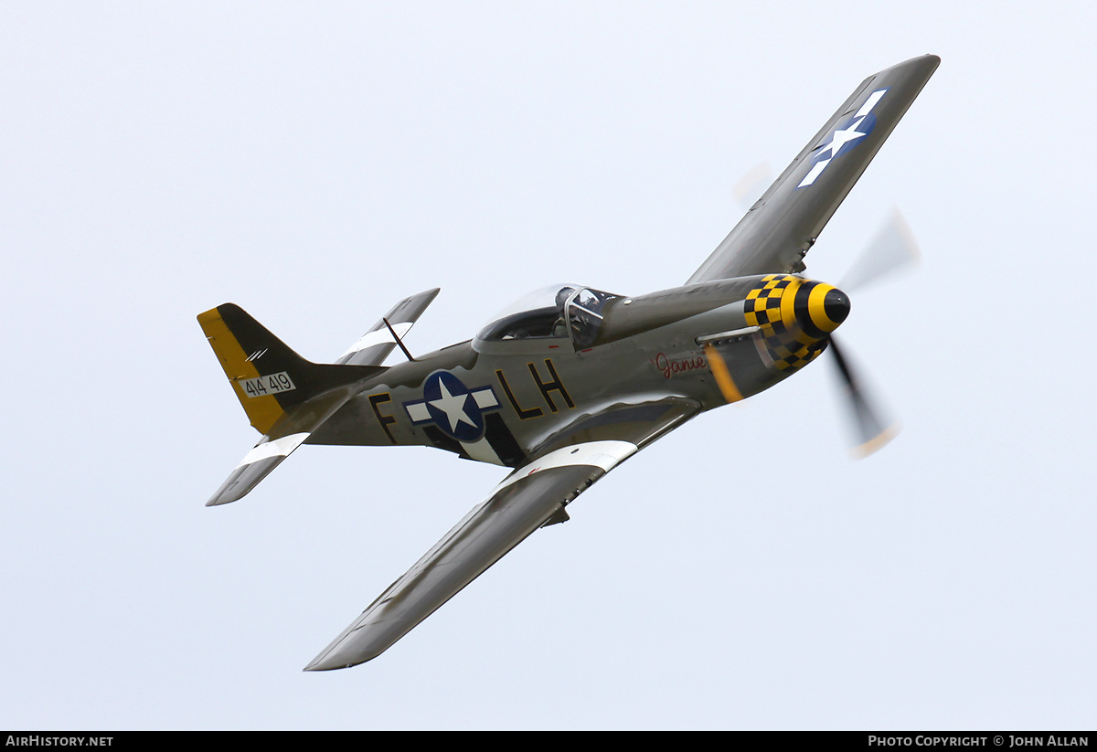 Aircraft Photo of G-MSTG / 414419 | North American P-51D Mustang | USA - Air Force | AirHistory.net #130672