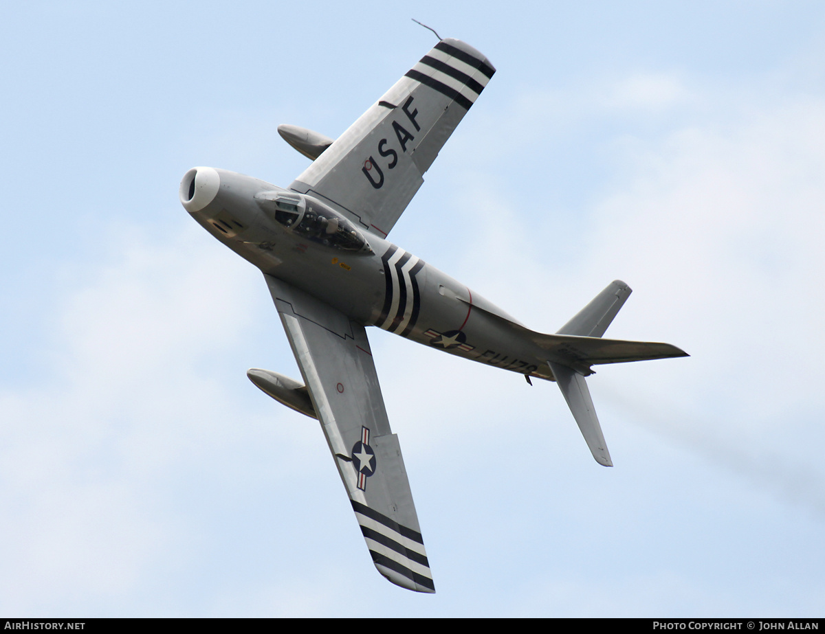 Aircraft Photo of G-SABR / 8178 | North American F-86A Sabre | USA - Air Force | AirHistory.net #130678