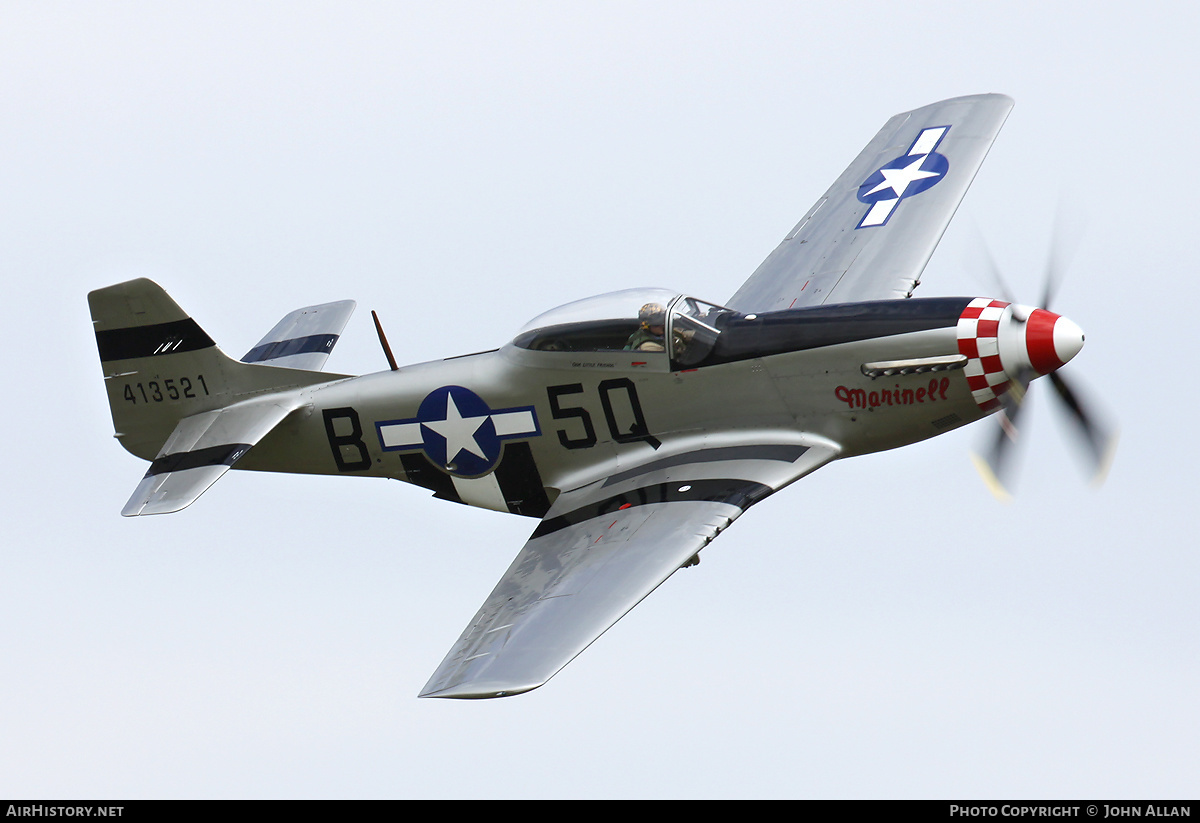 Aircraft Photo of G-MRLL / 413521 | North American P-51D Mustang | USA - Air Force | AirHistory.net #130679