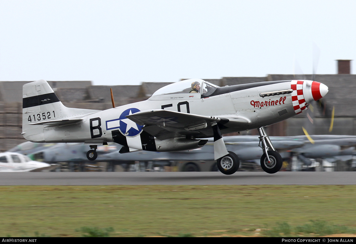 Aircraft Photo of G-MRLL / 413521 | North American P-51D Mustang | USA - Air Force | AirHistory.net #130681