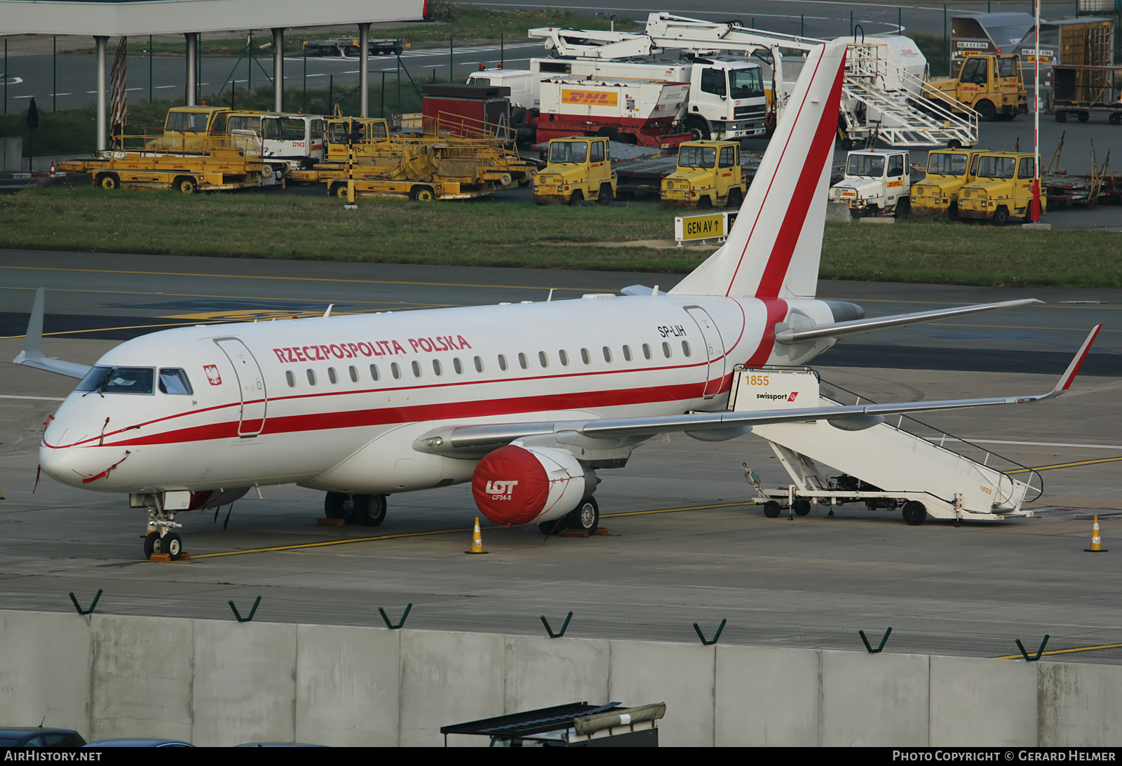 Aircraft Photo of SP-LIH | Embraer 175LR (ERJ-170-200LR) | Republic of Poland - Rzeczpospolita Polska | AirHistory.net #130737