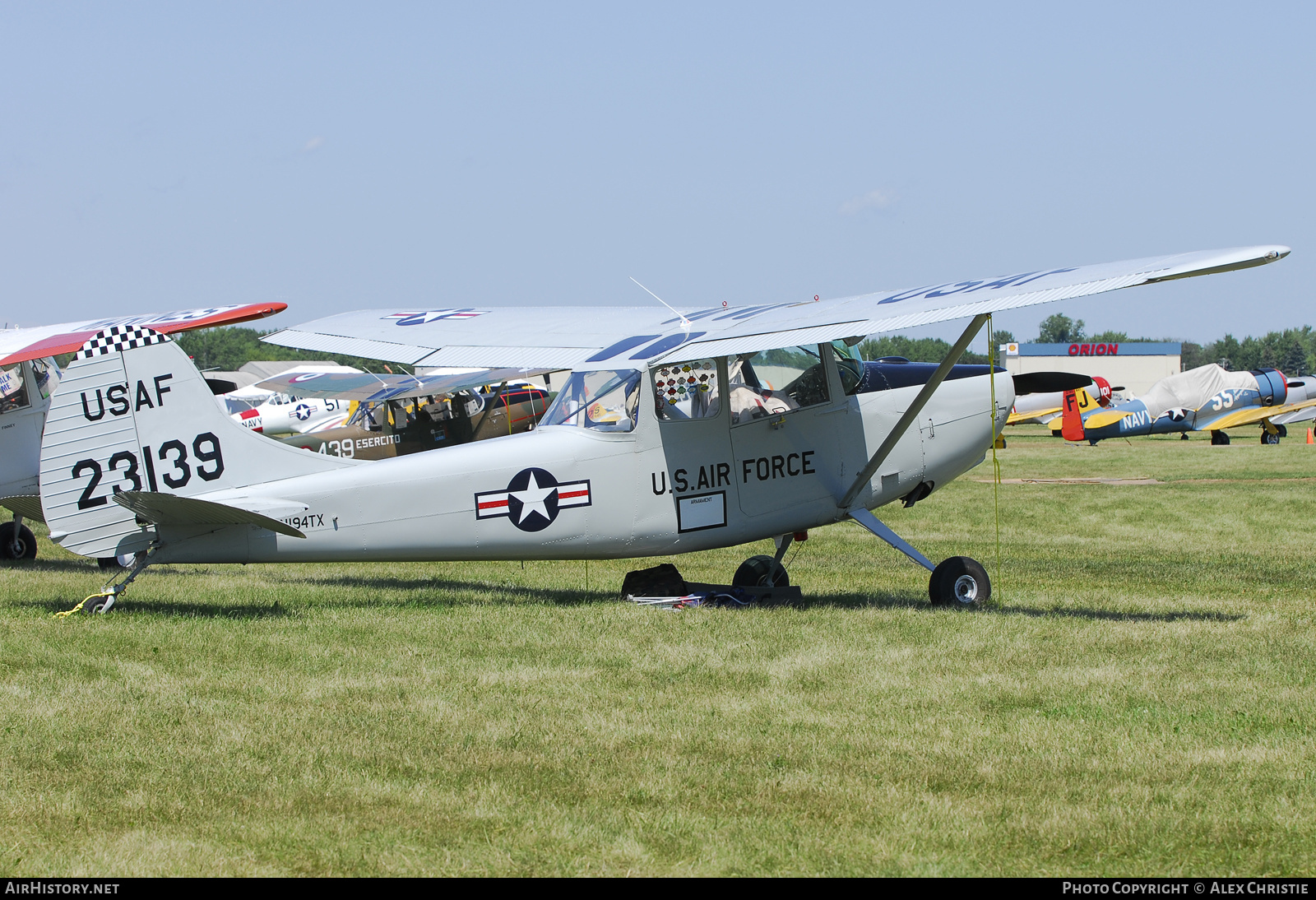 Aircraft Photo of N194TX / 23139 | Cessna O-1A Bird Dog | USA - Air Force | AirHistory.net #130748