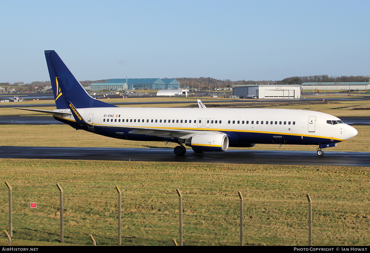 Aircraft Photo of EI-ENZ | Boeing 737-8AS | Ryanair | AirHistory.net #130754