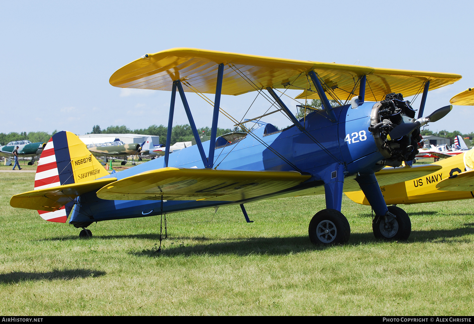 Aircraft Photo of N56878 | Boeing PT-17 Kaydet (A75N1) | USA - Air Force | AirHistory.net #130755