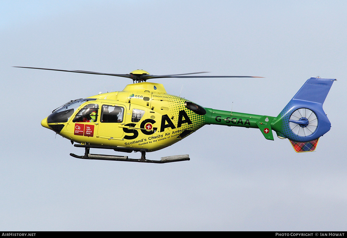 Aircraft Photo of G-SCAA | Eurocopter EC-135T-2+ | Scotland's Charity Air Ambulance - SCAA | AirHistory.net #130763