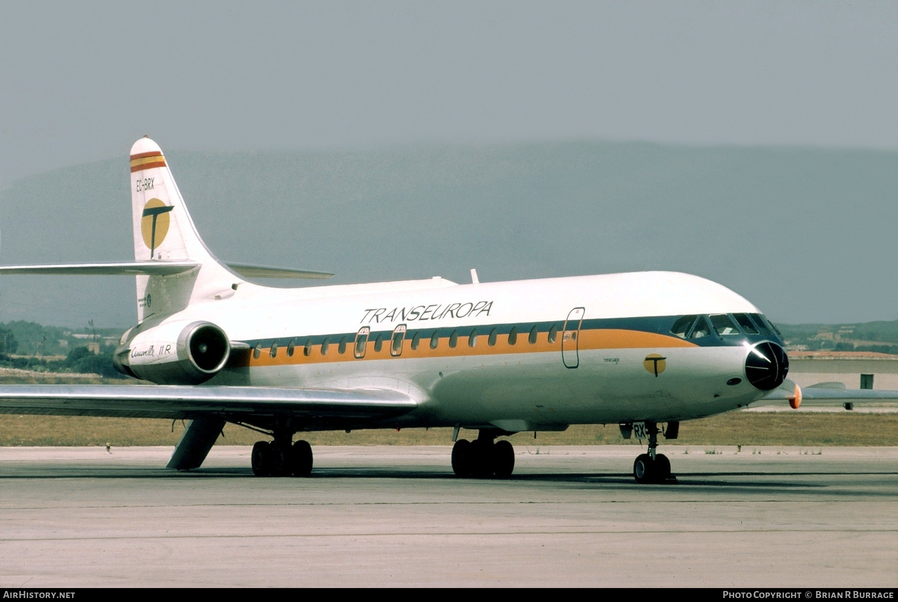 Aircraft Photo of EC-BRX | Sud SE-210 Caravelle 11R | Trans Europa | AirHistory.net #130769