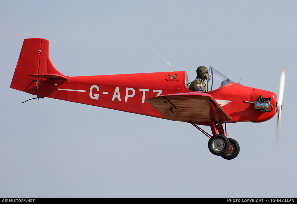Aircraft Photo of G-APTZ | Druine D-31 Turbulent | AirHistory.net #130771