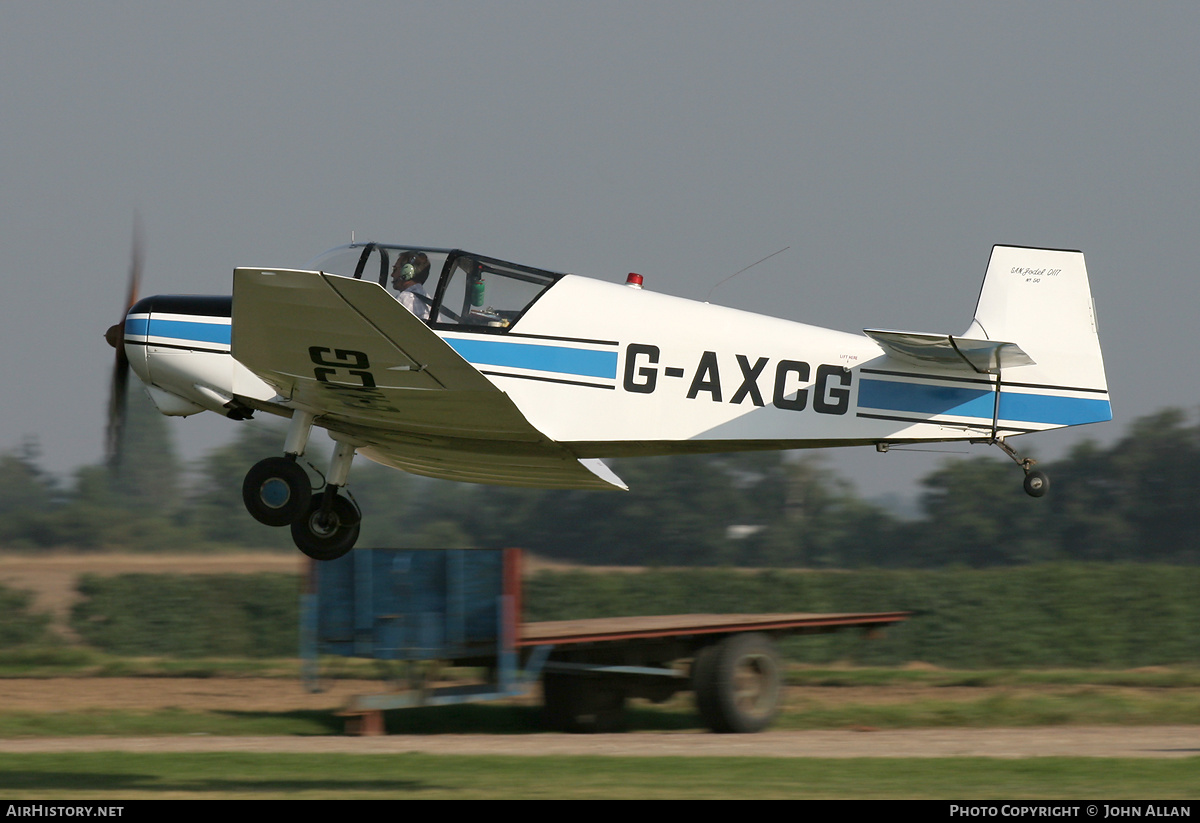 Aircraft Photo of G-AXCG | SAN Jodel D-117 | AirHistory.net #130772