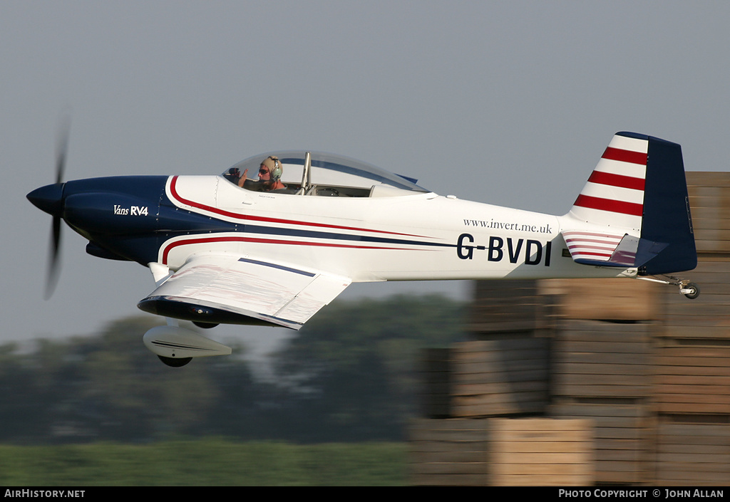 Aircraft Photo of G-BVDI | Van's RV-4 | AirHistory.net #130783