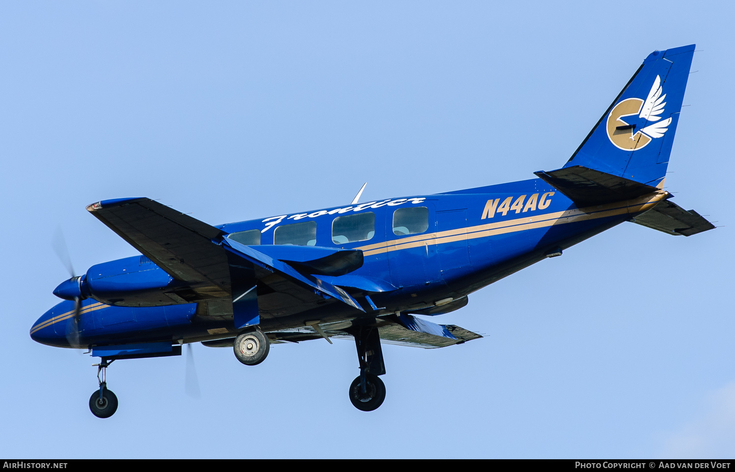 Aircraft Photo of N44AC | Piper PA-31-350 Chieftain | Frontier Flying Service | AirHistory.net #130820