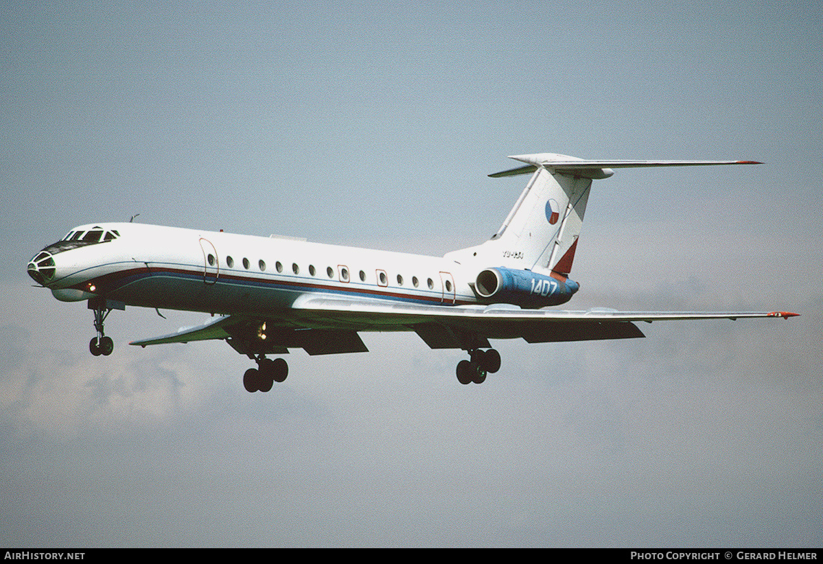 Aircraft Photo of 1407 | Tupolev Tu-134AK | Czechia - Air Force | AirHistory.net #130826