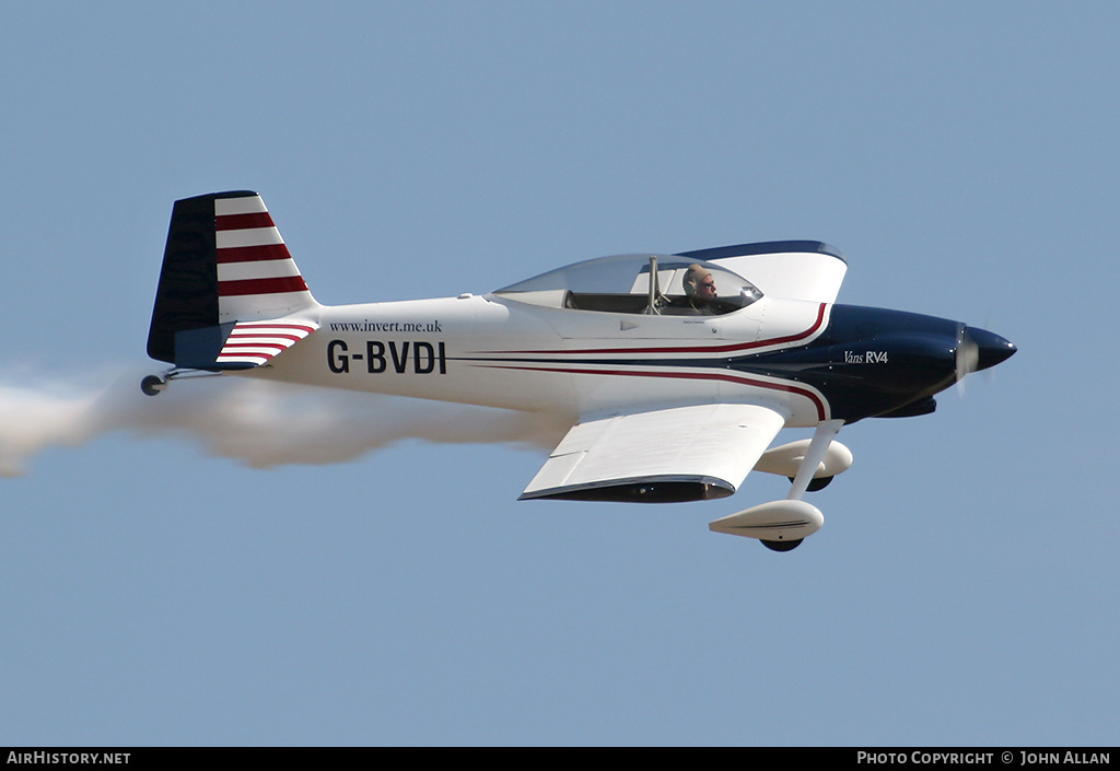 Aircraft Photo of G-BVDI | Van's RV-4 | AirHistory.net #130837