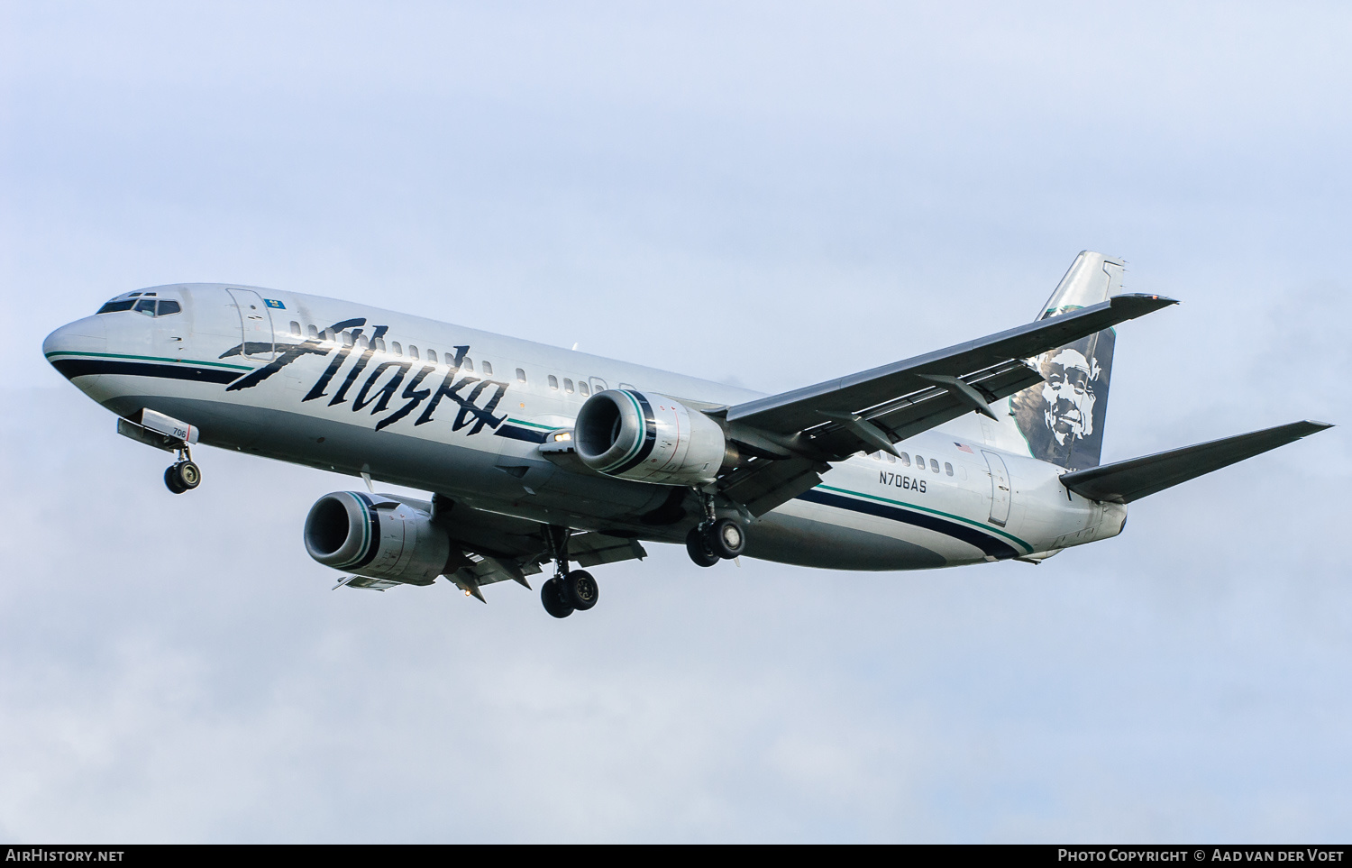 Aircraft Photo of N706AS | Boeing 737-490 | Alaska Airlines | AirHistory.net #130840