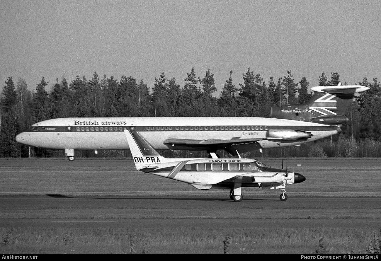 Aircraft Photo of OH-PRA | Piper PA-31-310 Navajo C | Rajavartiolaitos - Finnish Border Guard | AirHistory.net #130845