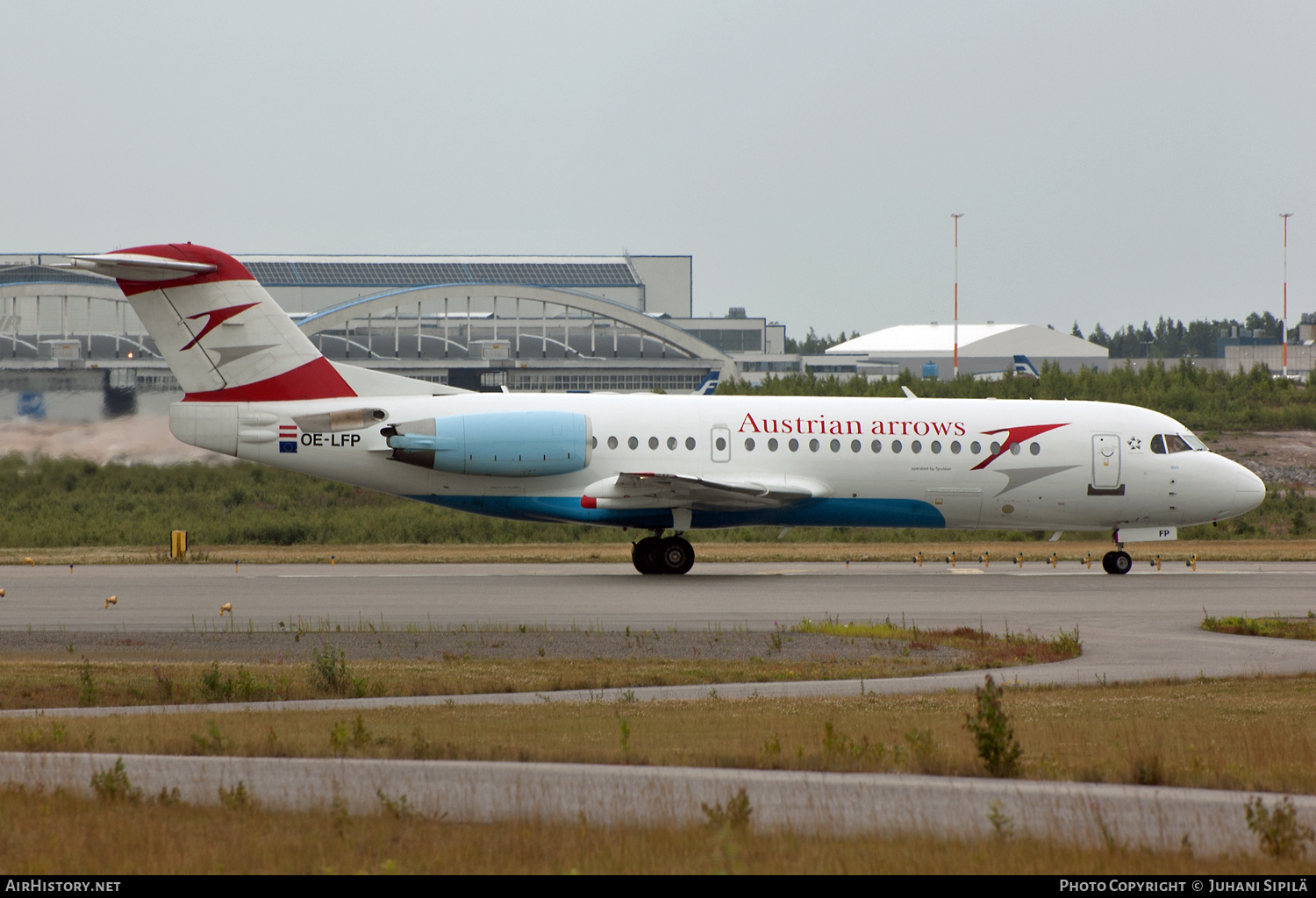 Aircraft Photo of OE-LFP | Fokker 70 (F28-0070) | Austrian Arrows | AirHistory.net #130851