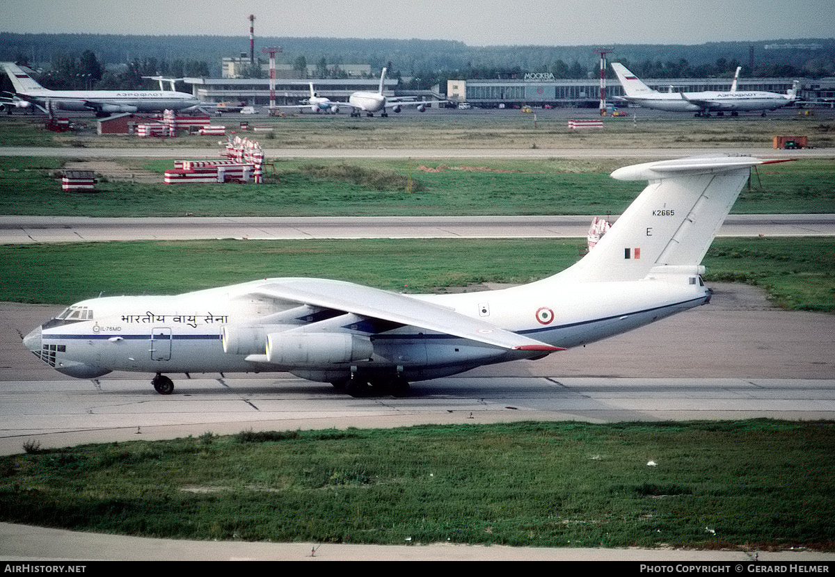 Aircraft Photo of K2665 | Ilyushin Il-76MD Gajaraj | India - Air Force | AirHistory.net #130861