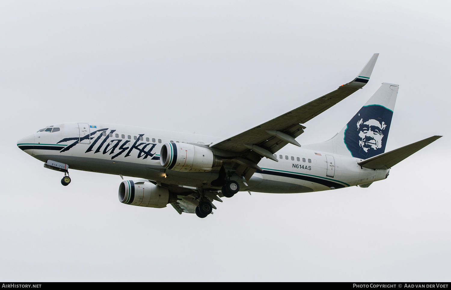 Aircraft Photo of N614AS | Boeing 737-790 | Alaska Airlines | AirHistory.net #130869