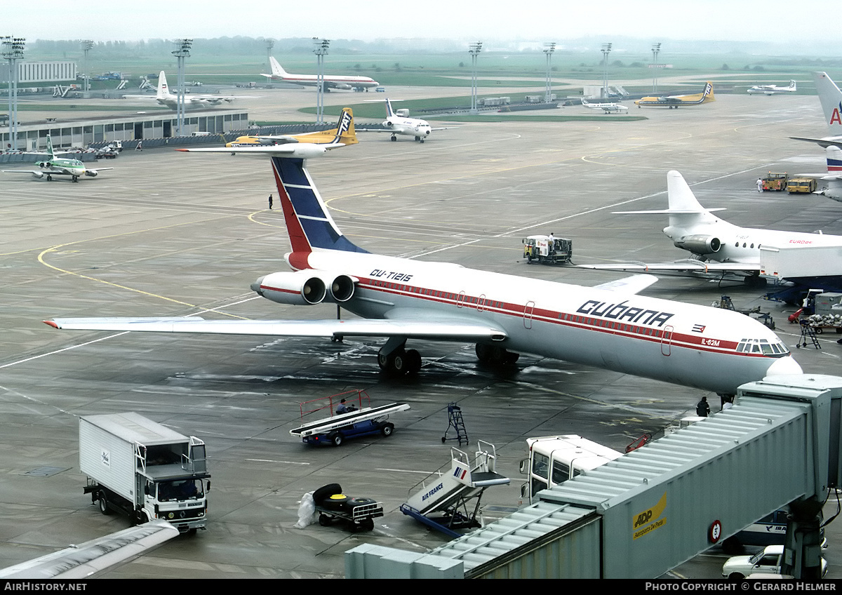 Aircraft Photo of CU-T1215 | Ilyushin Il-62M | Cubana | AirHistory.net #130875