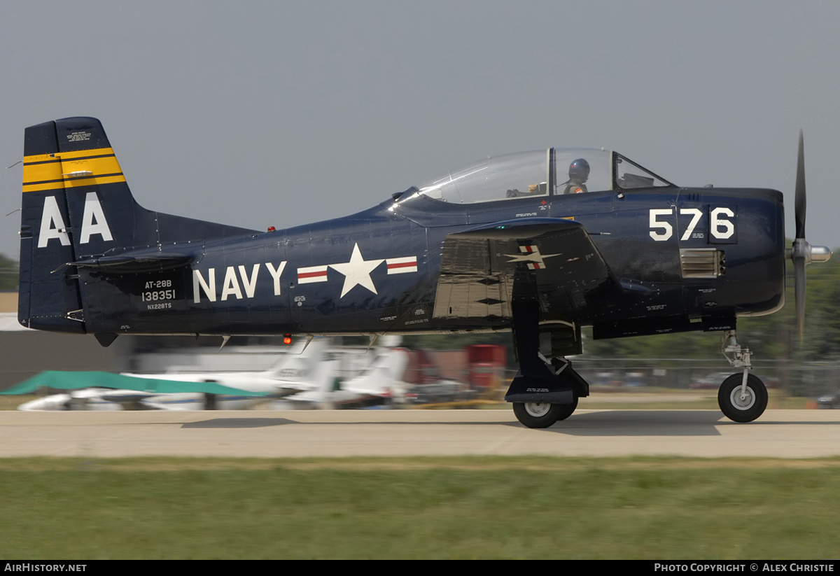 Aircraft Photo of N228TS / NX228TS / 138351 | North American AT-28D Trojan | USA - Navy | AirHistory.net #130892