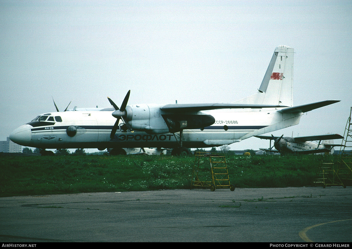Aircraft Photo of CCCP-26686 | Antonov An-26 | Aeroflot | AirHistory.net #130903