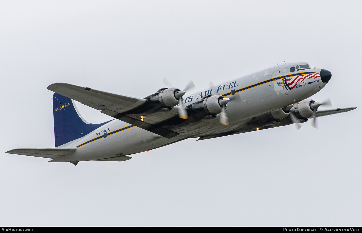 Aircraft Photo of N444CE | Douglas DC-6B | Everts Air Fuel | AirHistory.net #130904