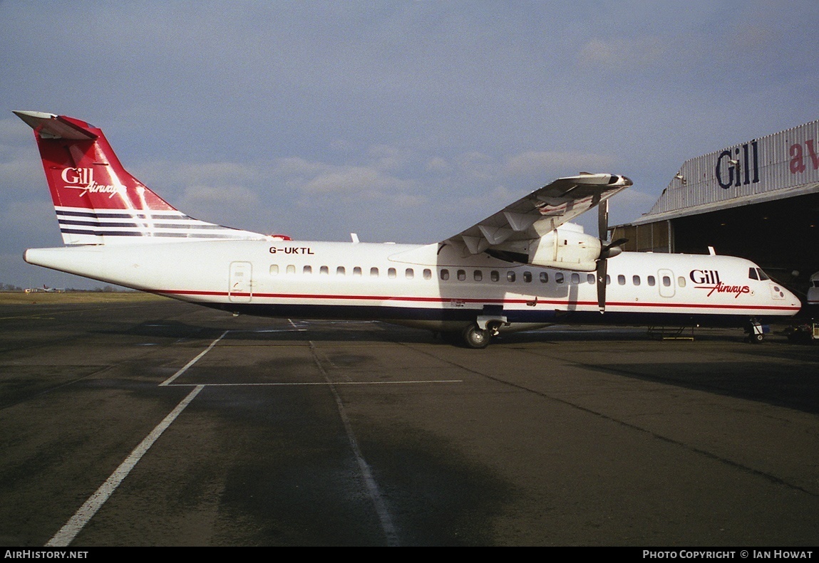 Aircraft Photo of G-UKTL | ATR ATR-72-202 | Gill Airways | AirHistory.net #130925