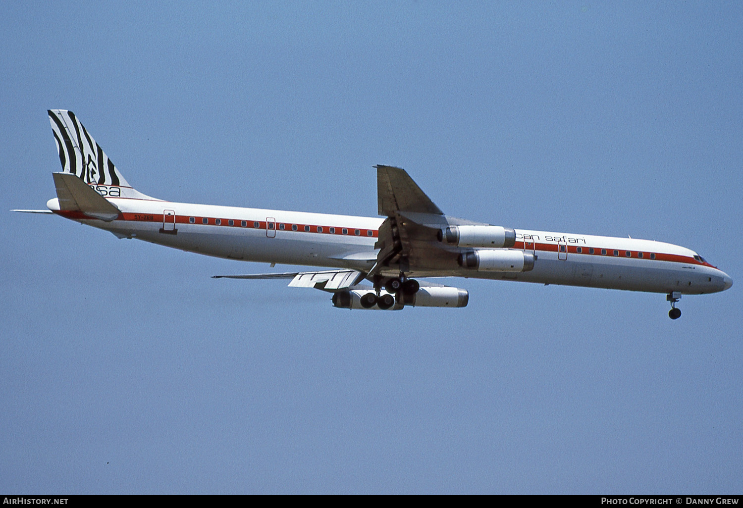 Aircraft Photo of 5Y-ZEB | McDonnell Douglas DC-8-63 | African Safari Airways - ASA | AirHistory.net #130935