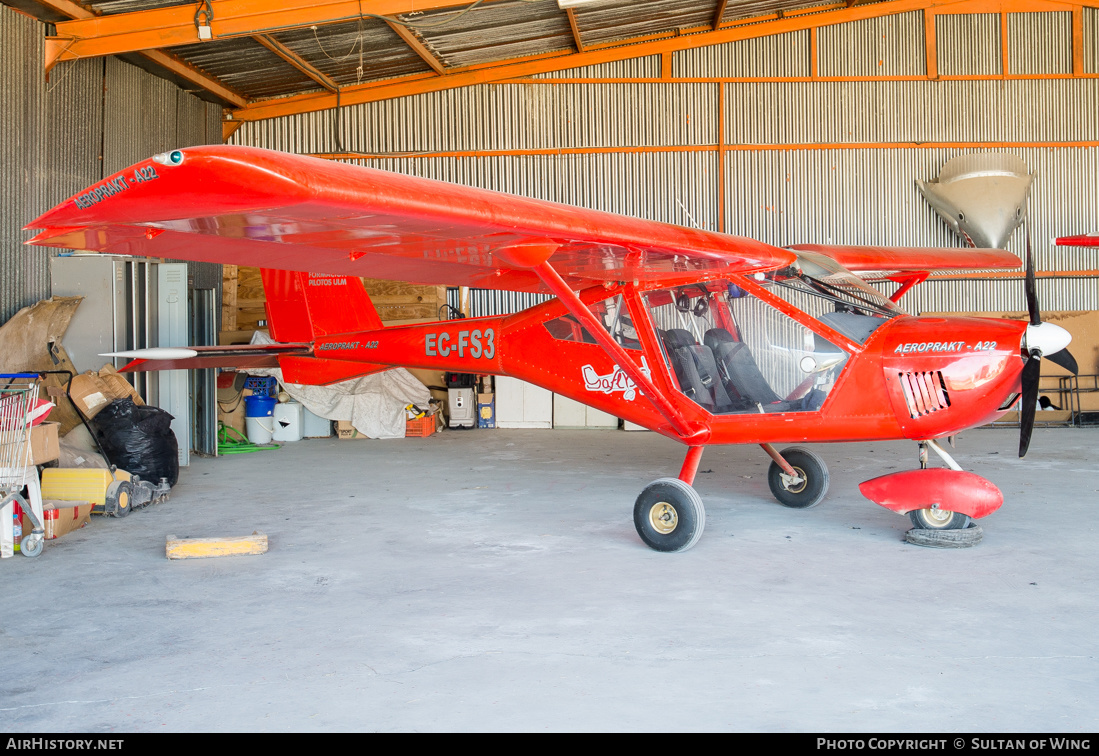 Aircraft Photo of EC-FS3 | Aeroprakt A22L Foxbat | AirHistory.net #130942