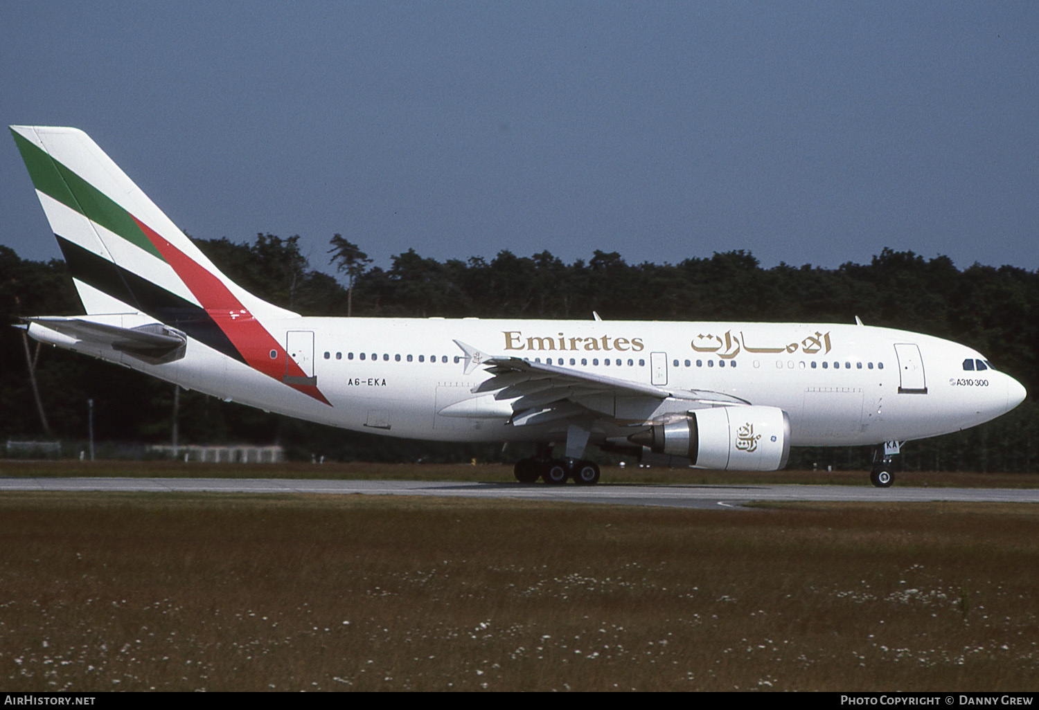 Aircraft Photo of A6-EKA | Airbus A310-304 | Emirates | AirHistory.net #130943