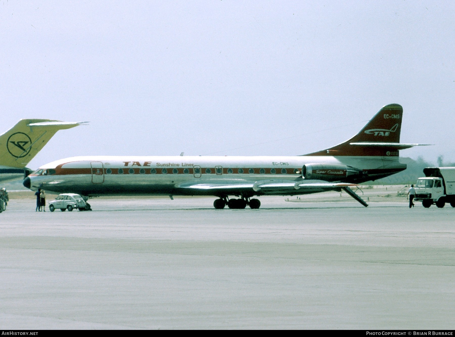 Aircraft Photo of EC-CMS | Sud SE-210 Caravelle 10B3 Super B | TAE - Trabajos Aéreos y Enlaces | AirHistory.net #130945