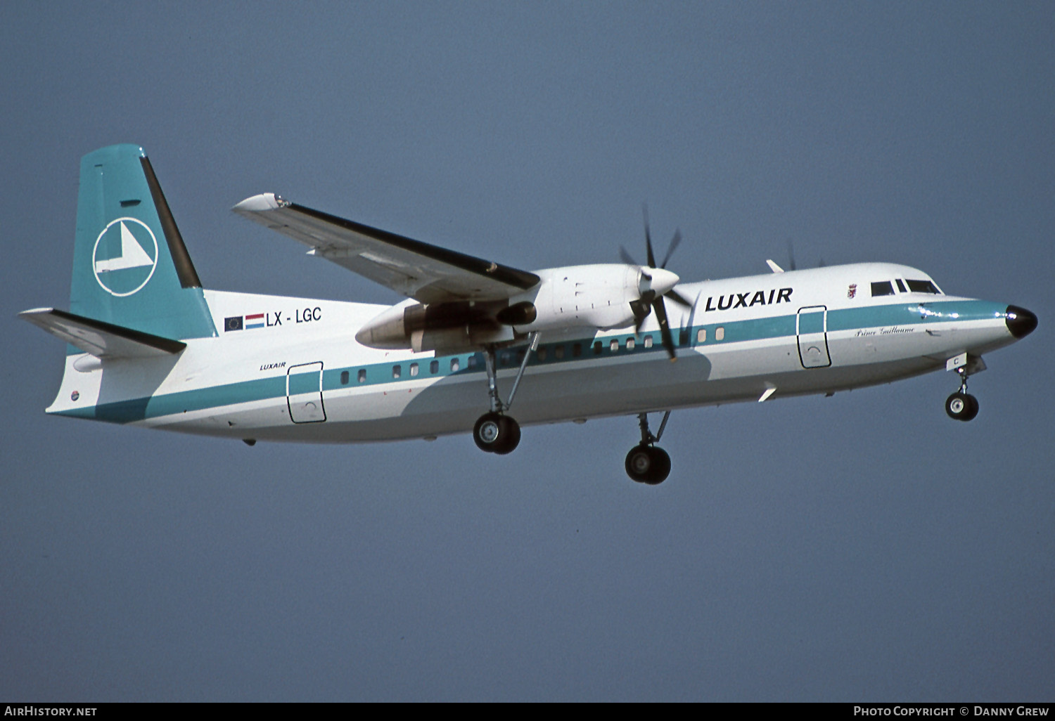 Aircraft Photo of LX-LGC | Fokker 50 | Luxair | AirHistory.net #130948