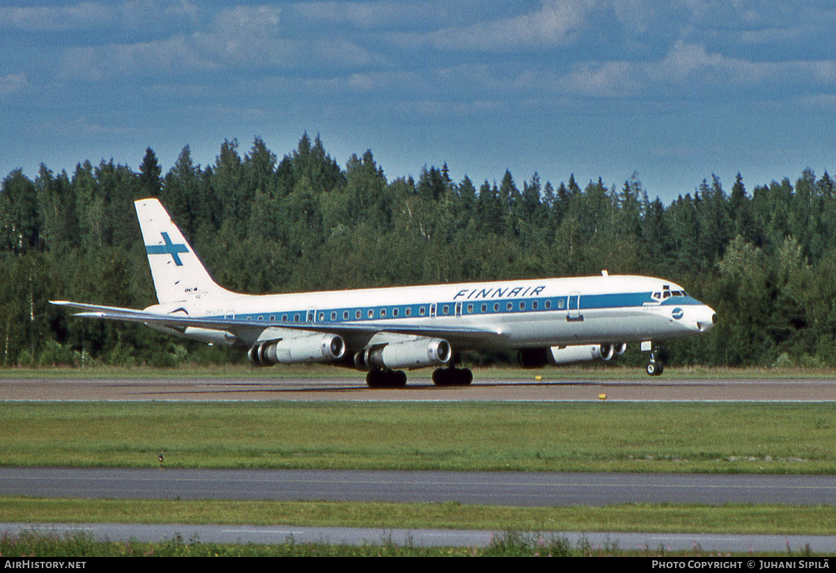 Aircraft Photo of OH-LFY | McDonnell Douglas DC-8-62CF | Finnair | AirHistory.net #130956