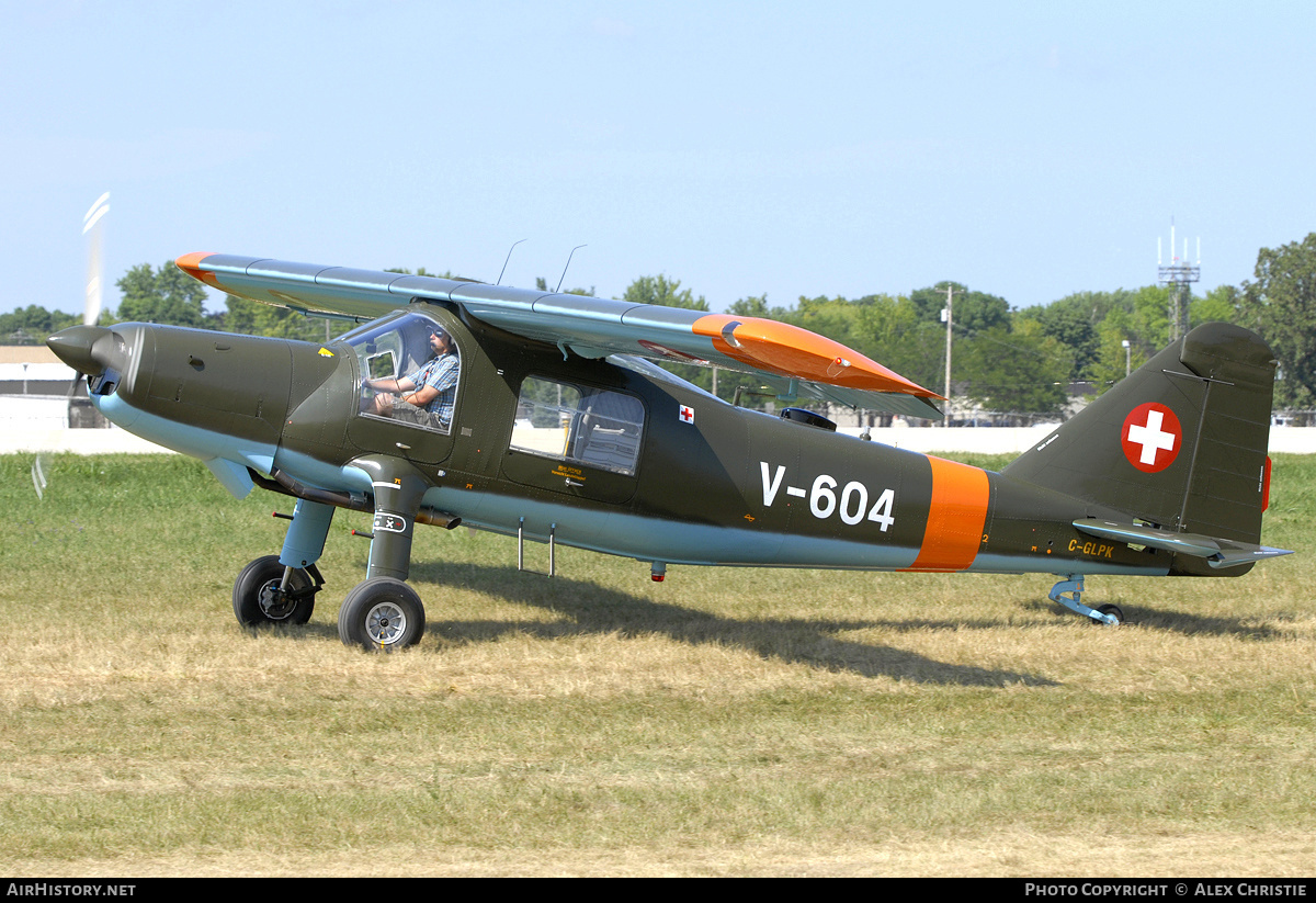 Aircraft Photo of C-GLPK / V-604 | Dornier Do-27H-2 | Switzerland - Air Force | AirHistory.net #130966