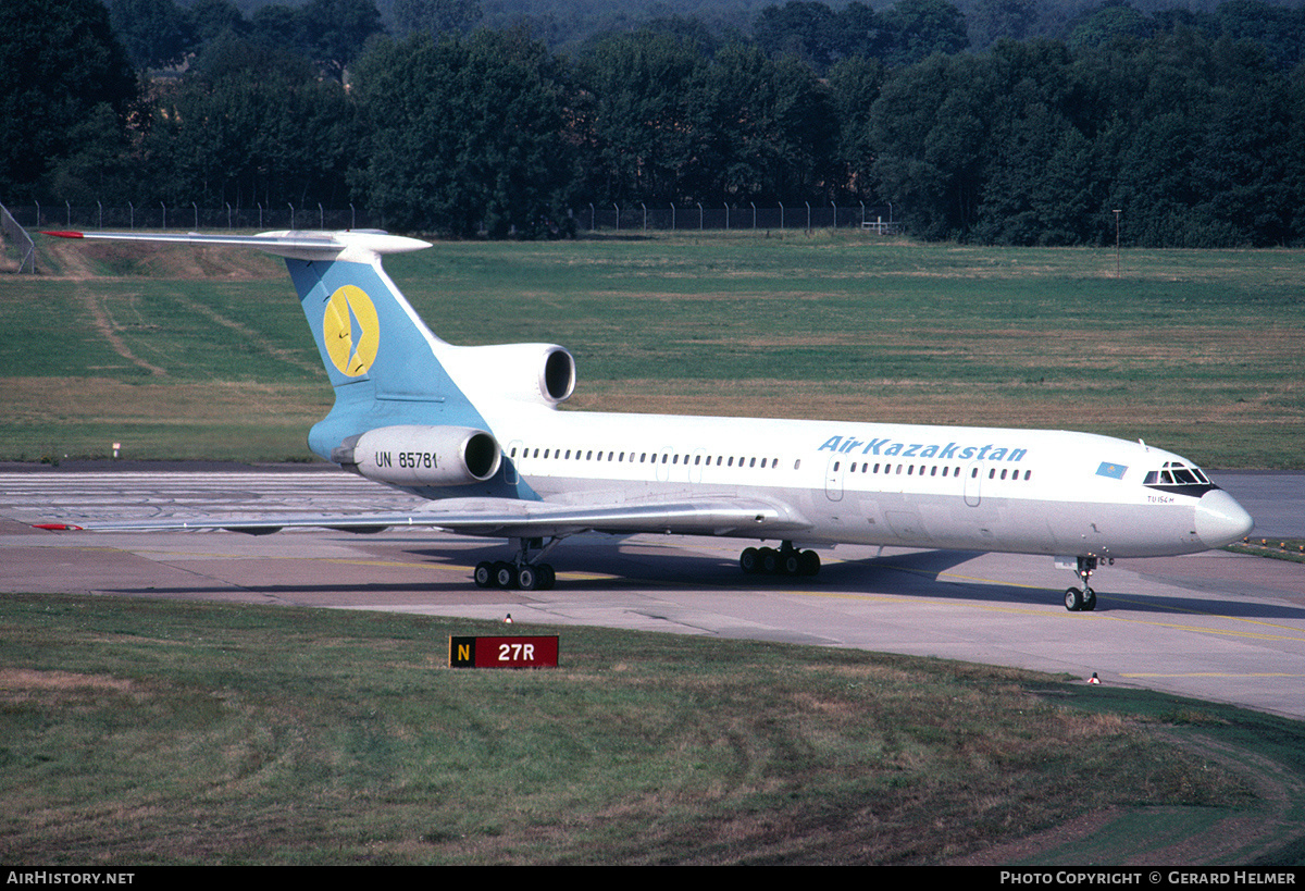 Aircraft Photo of UN-85781 | Tupolev Tu-154M | Air Kazakstan | AirHistory.net #130976