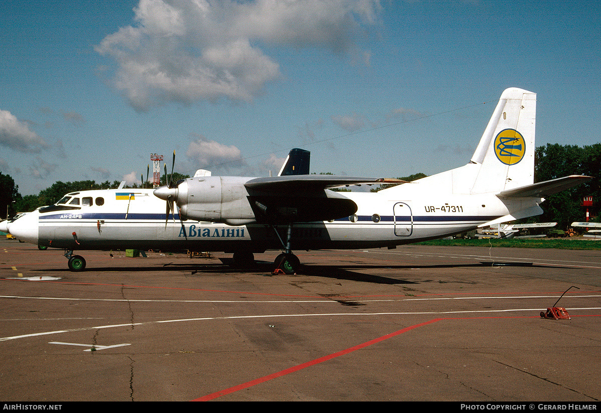 Aircraft Photo of UR-47311 | Antonov An-24RV | Air Ukraine | AirHistory.net #130986