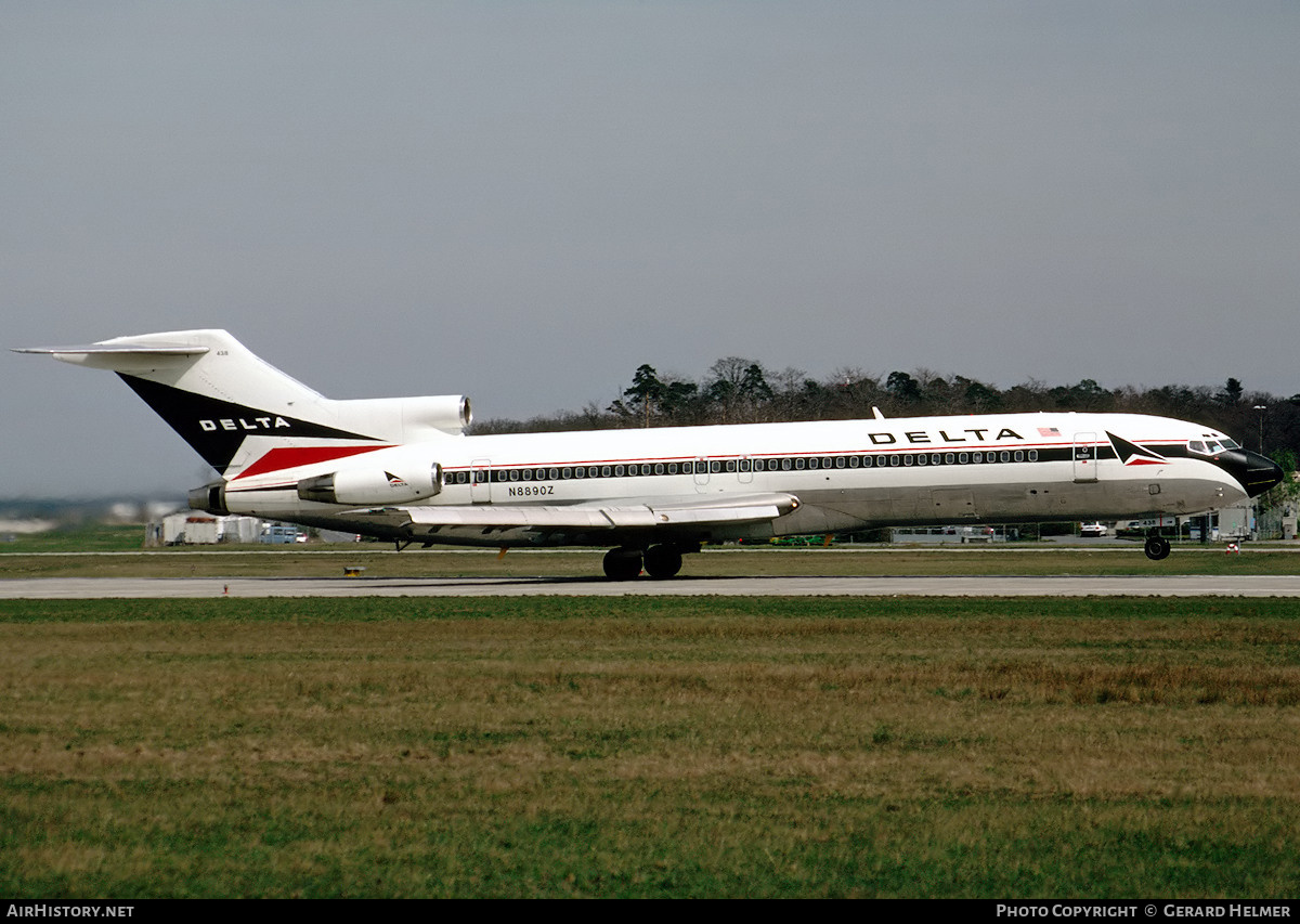 Aircraft Photo of N8890Z | Boeing 727-225/Adv | Delta Air Lines | AirHistory.net #130997