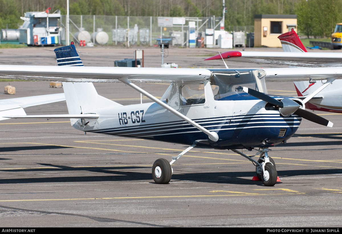 Aircraft Photo of HB-CSZ | Reims F150H | AirHistory.net #131001