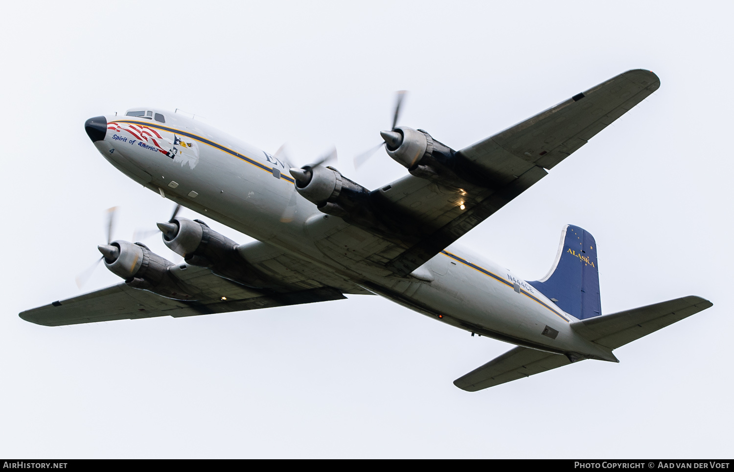 Aircraft Photo of N444CE | Douglas DC-6B | Everts Air Fuel | AirHistory.net #131009