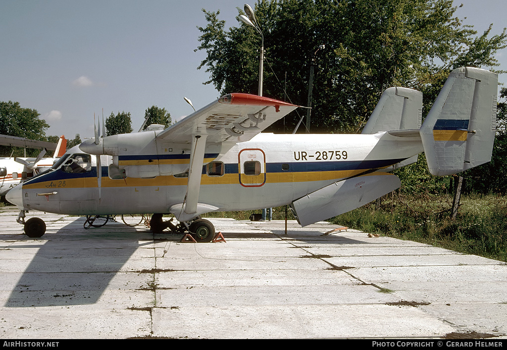 Aircraft Photo of UR-28759 | PZL-Mielec An-28 | AirHistory.net #131010