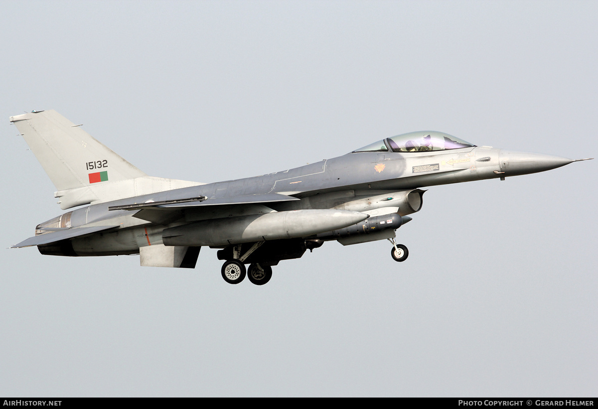 Aircraft Photo of 15132 | General Dynamics F-16AM Fighting Falcon | Portugal - Air Force | AirHistory.net #131022