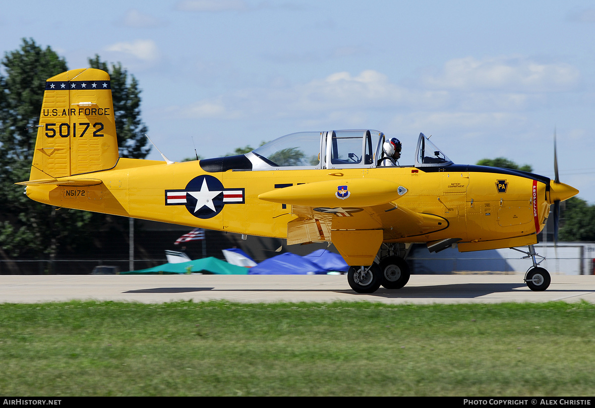 Aircraft Photo of N5172 / 50172 | Beech T-34A Mentor (45) | USA - Air Force | AirHistory.net #131028