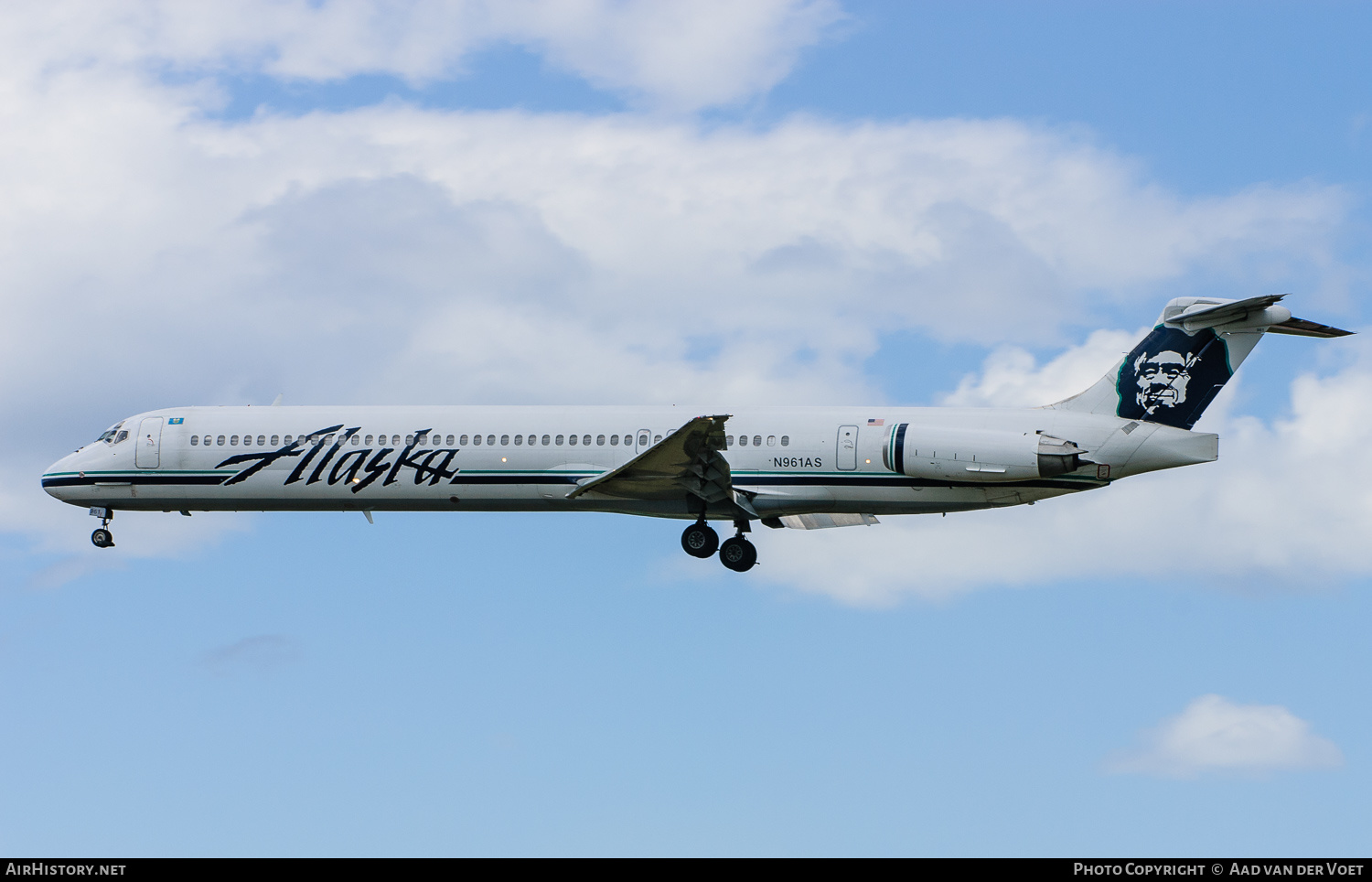 Aircraft Photo of N961AS | McDonnell Douglas MD-83 (DC-9-83) | Alaska Airlines | AirHistory.net #131043