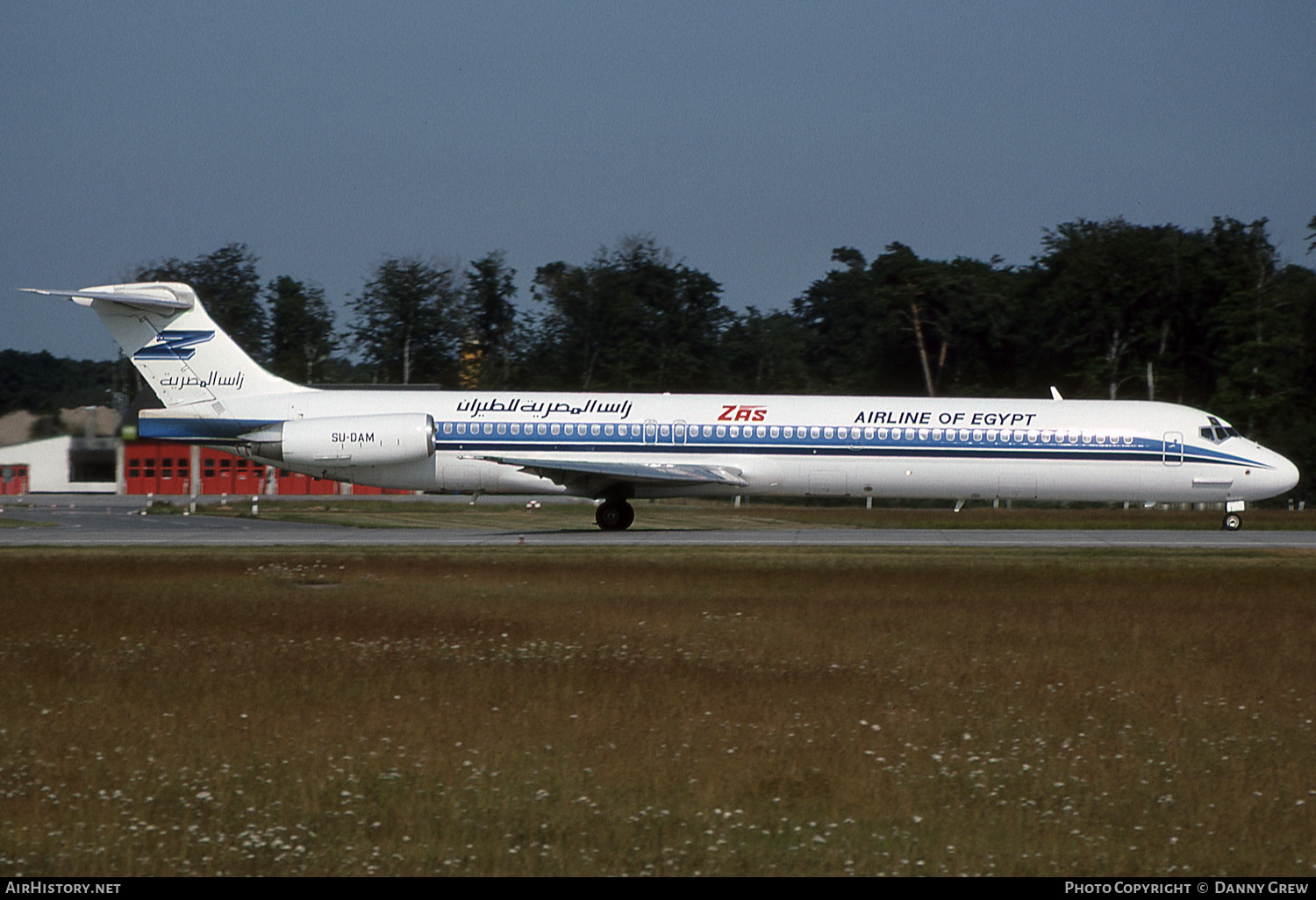 Aircraft Photo of SU-DAM | McDonnell Douglas MD-83 (DC-9-83) | ZAS Airline of Egypt | AirHistory.net #131069