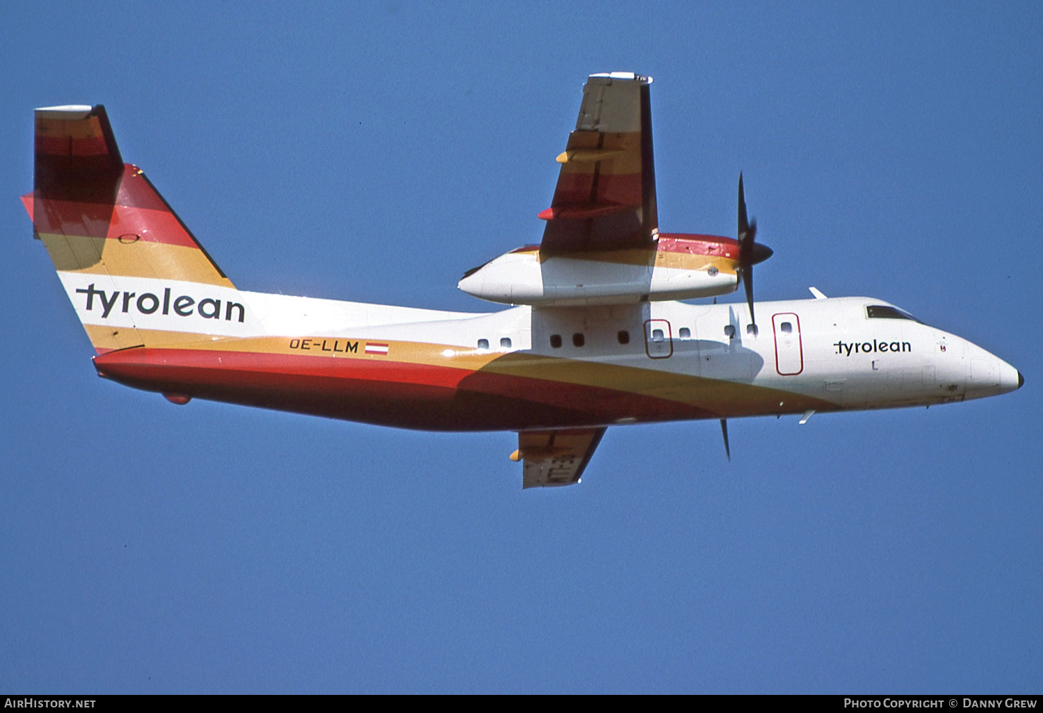 Aircraft Photo of OE-LLM | De Havilland Canada DHC-8-103 Dash 8 | Tyrolean Airways | AirHistory.net #131073