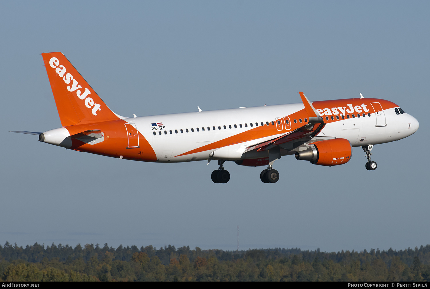 Aircraft Photo of OE-IZP | Airbus A320-214 | EasyJet | AirHistory.net #131076