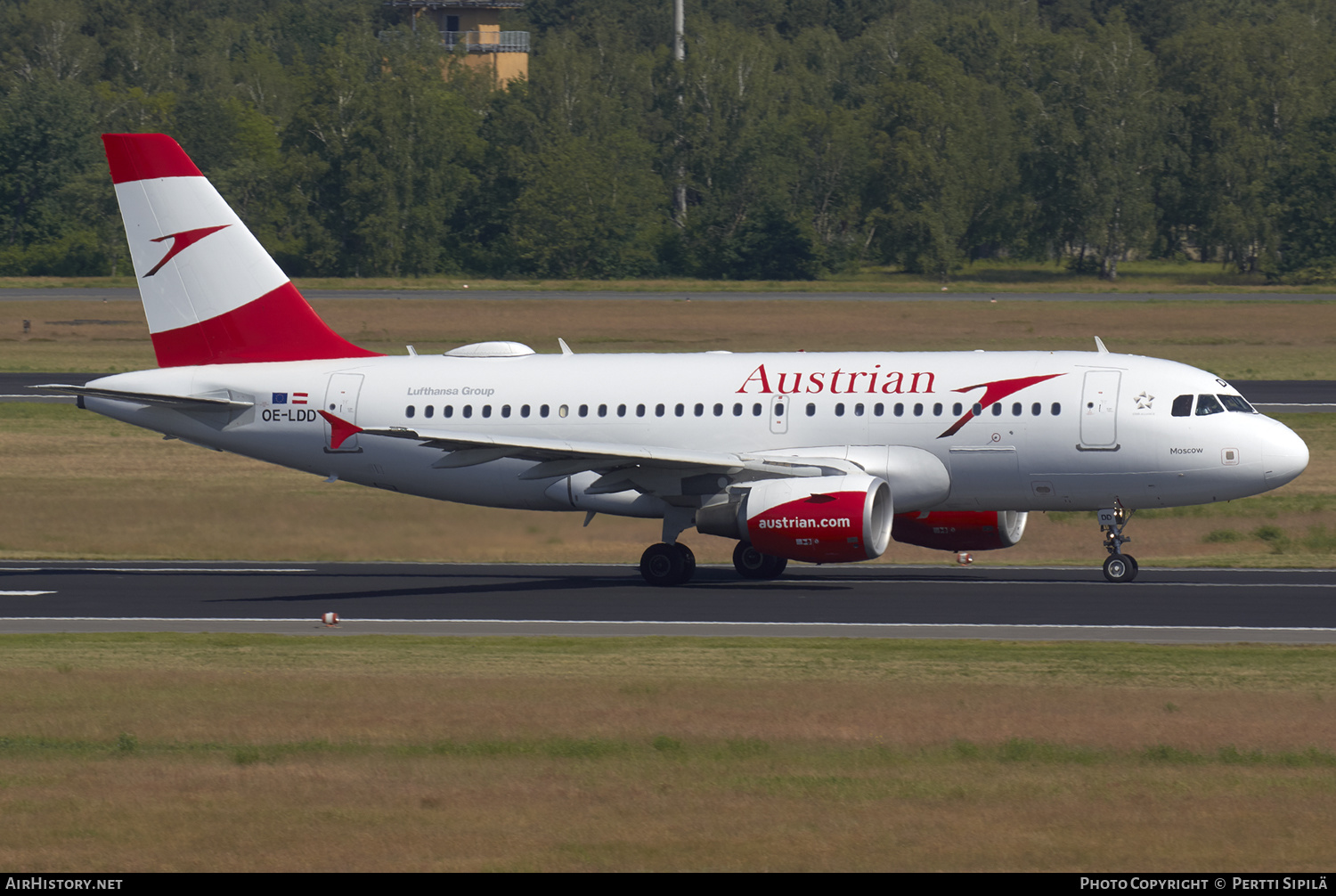 Aircraft Photo of OE-LDD | Airbus A319-112 | Austrian Airlines | AirHistory.net #131079
