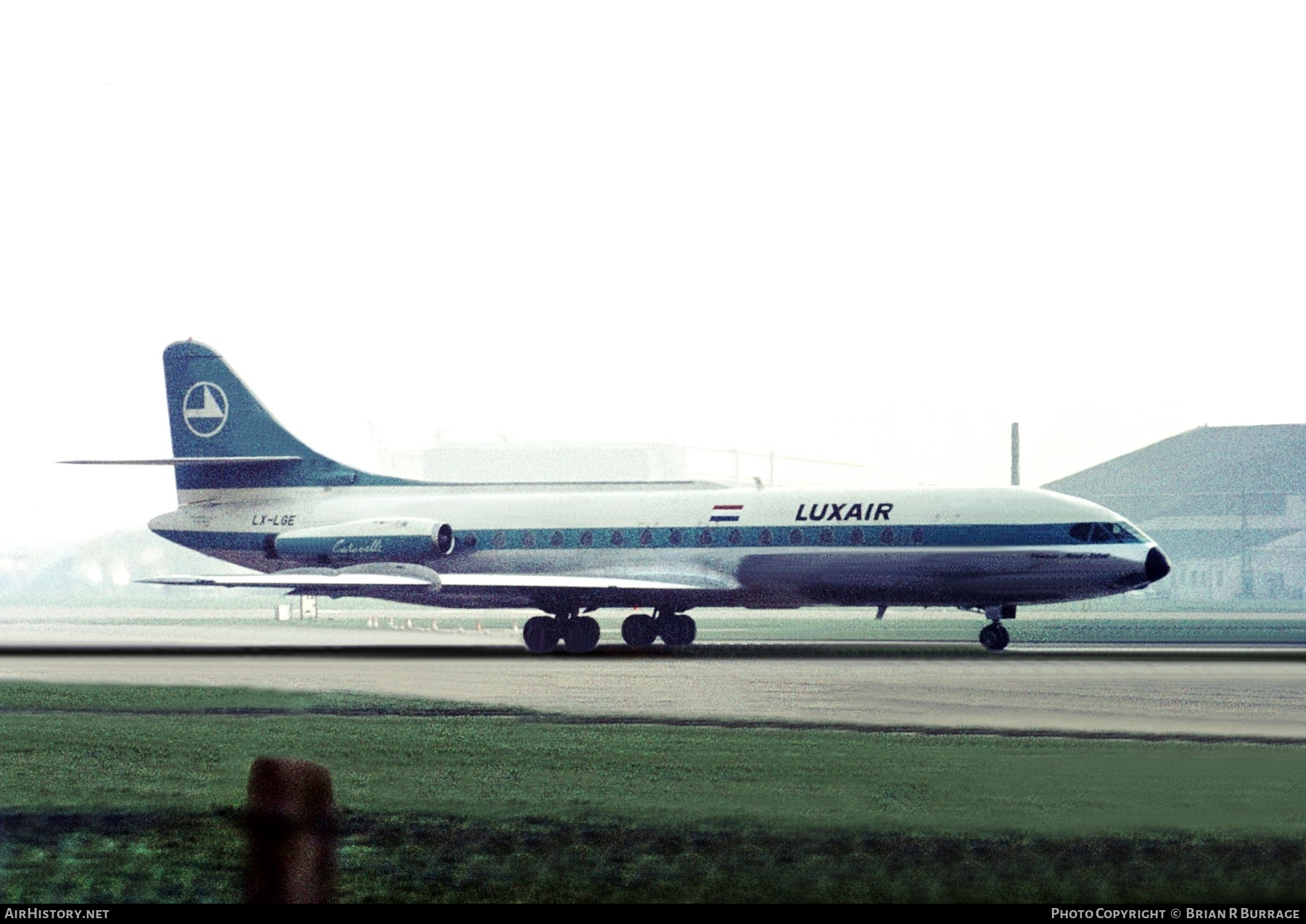 Aircraft Photo of LX-LGE | Sud SE-210 Caravelle VI-R | Luxair | AirHistory.net #131086