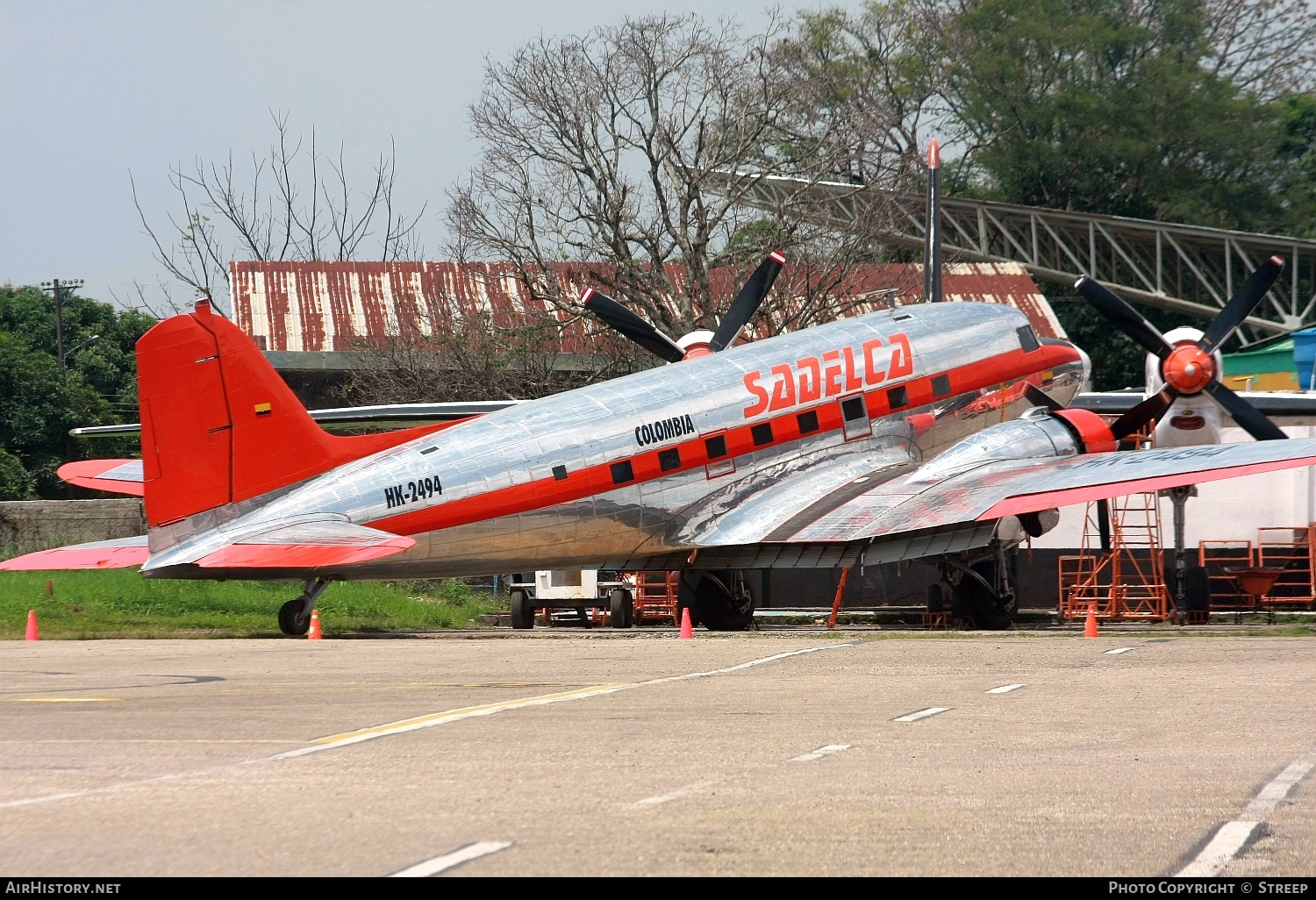 Aircraft Photo of HK-2494 | Douglas TC-47K Skytrain | SADELCA - Sociedad Aérea del Caqueta | AirHistory.net #131093