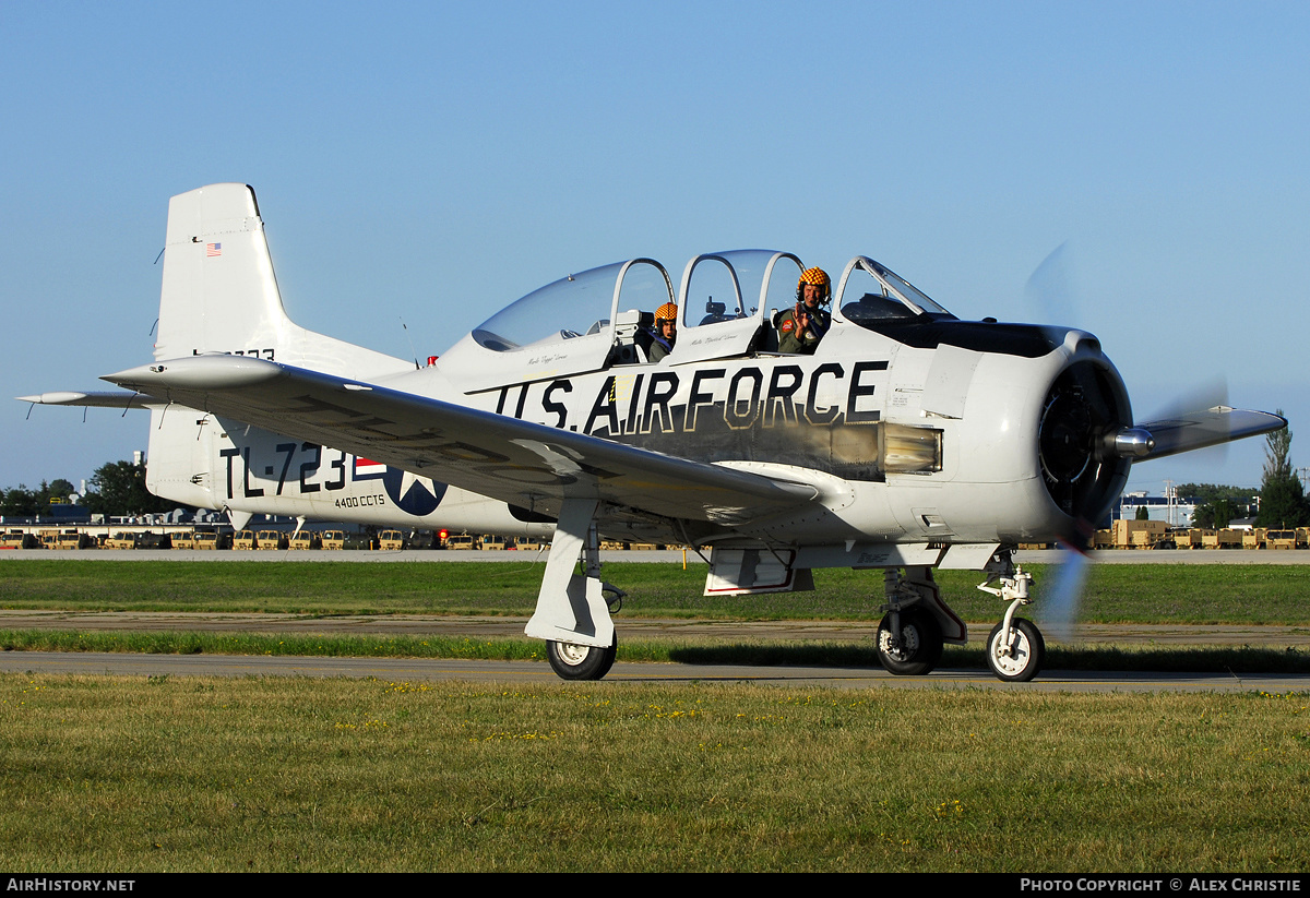 Aircraft Photo of N215SF / 37723 | North American T-28B Trojan | USA - Air Force | AirHistory.net #131095