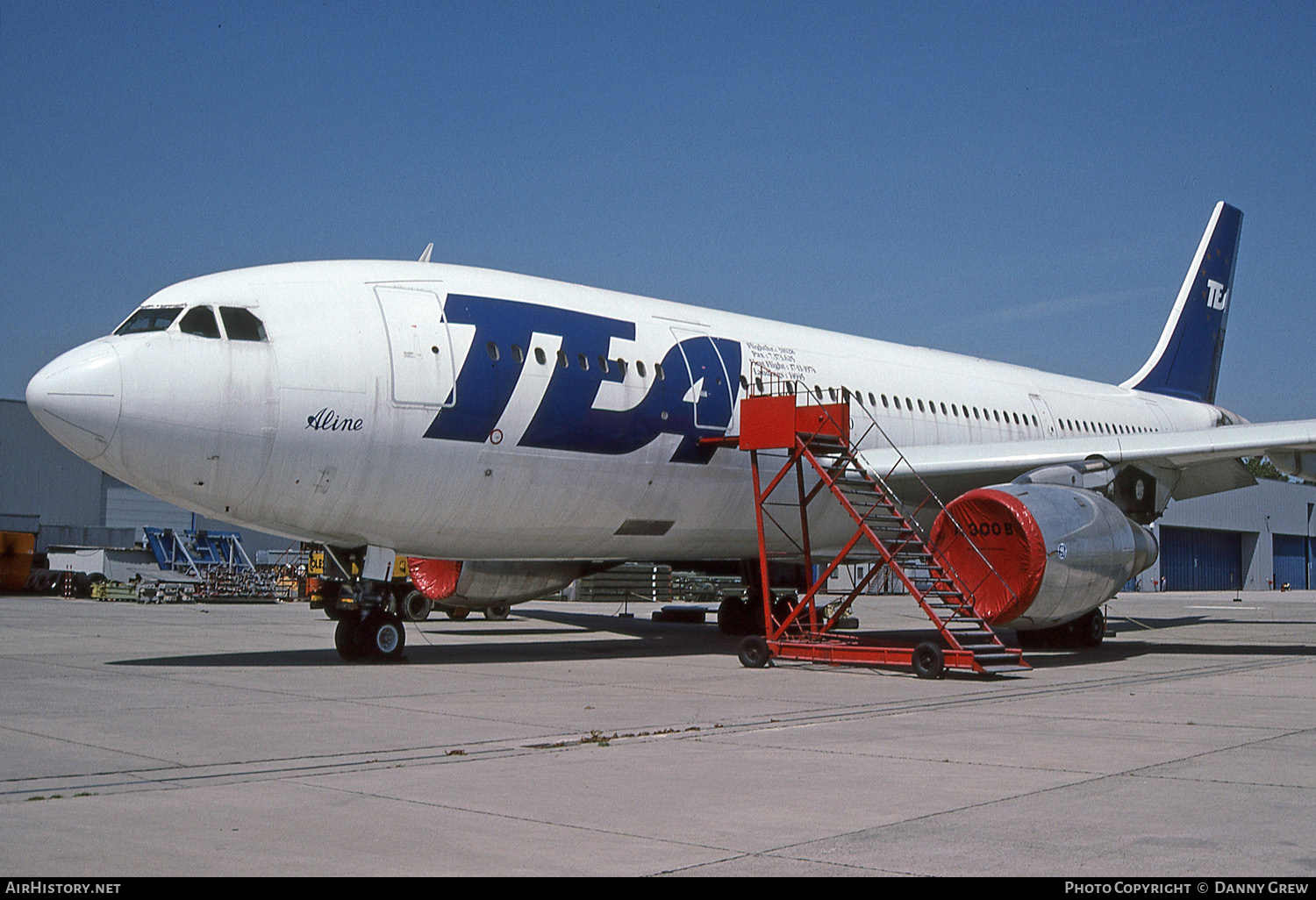 Aircraft Photo of OO-TEF | Airbus A300B1 | TEA - Trans European Airways | AirHistory.net #131098